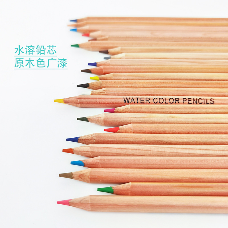 Lead wholesale softening wood stationery customised to lead pencil-in-the-head students ' wholesale water soluble paint lead