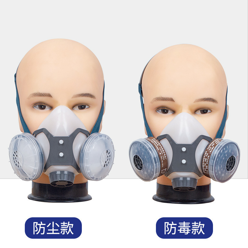 Wholesale gas masks, gas-painting, welding and smoke-resistant double-cans of pesticides