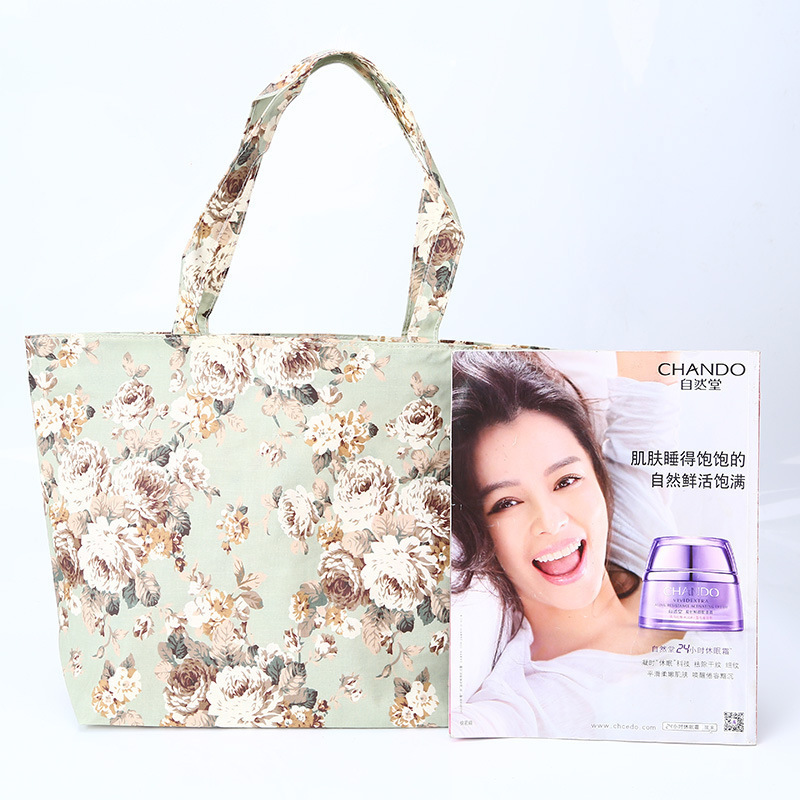 Korean fashion lady, one shoulder bag, new field girl, large handbag.