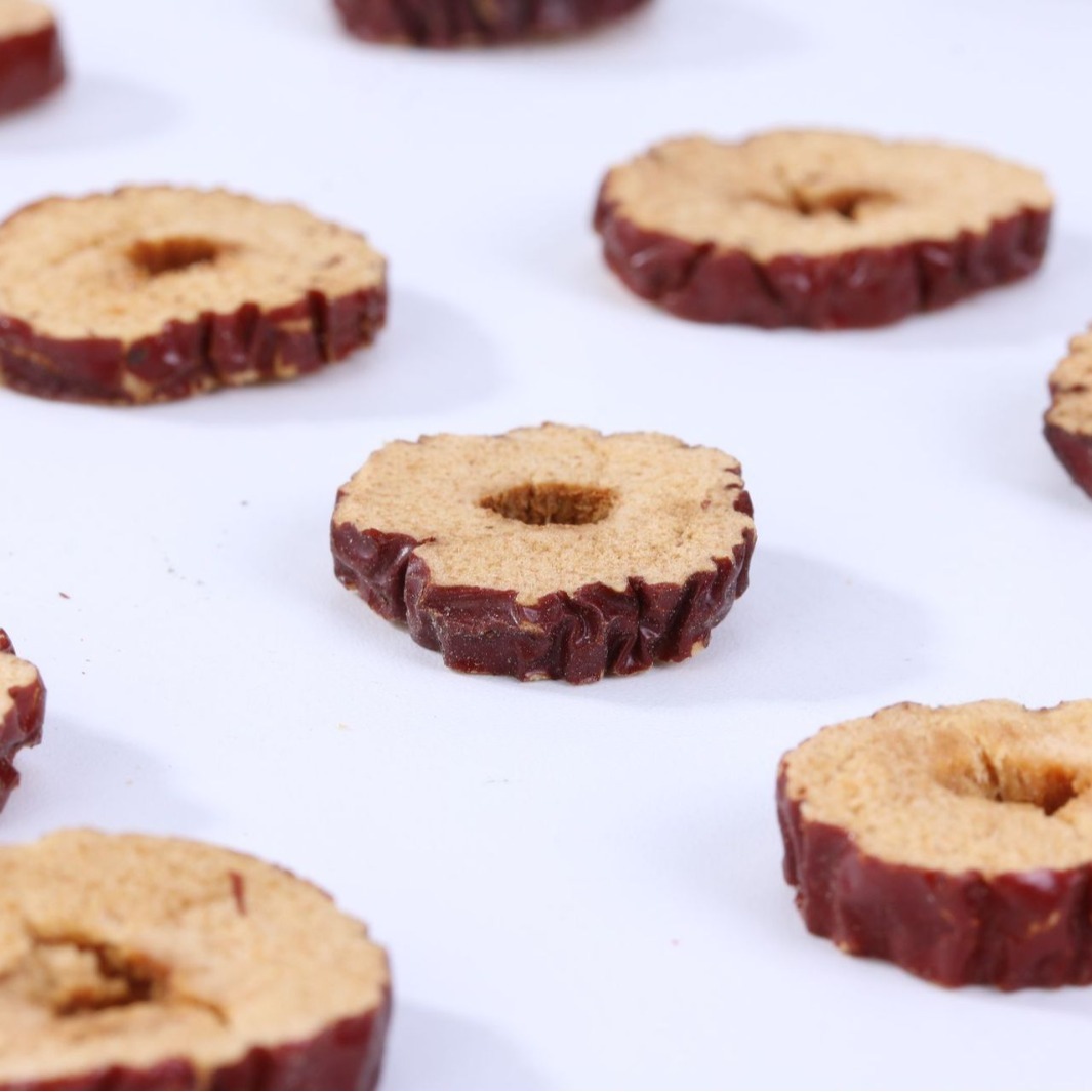 Sanjiang red date ring, 350 grams of canned non-nuclear red date tablet eco-bum tea and porridge.