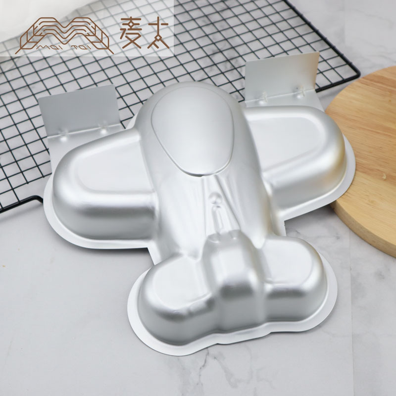铝合金蛋糕模具 卡通翻糖奶油蛋糕飞机造型 烘焙戚风模