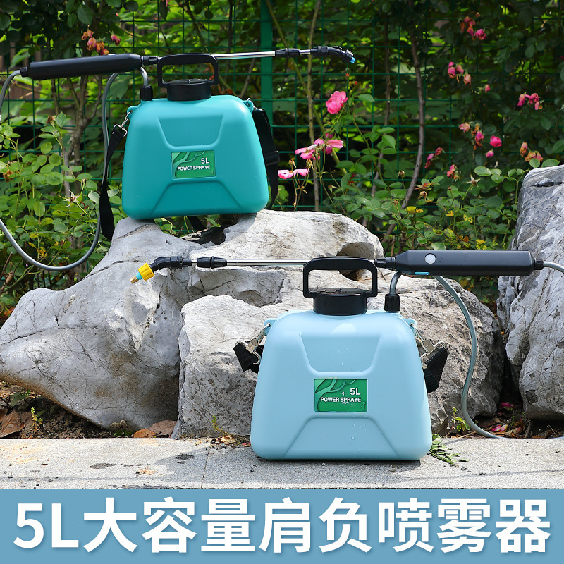 Máy phun điện cầm tay, cầm tay, máy phun điện, máy phun điện 5L, máy phun vườn