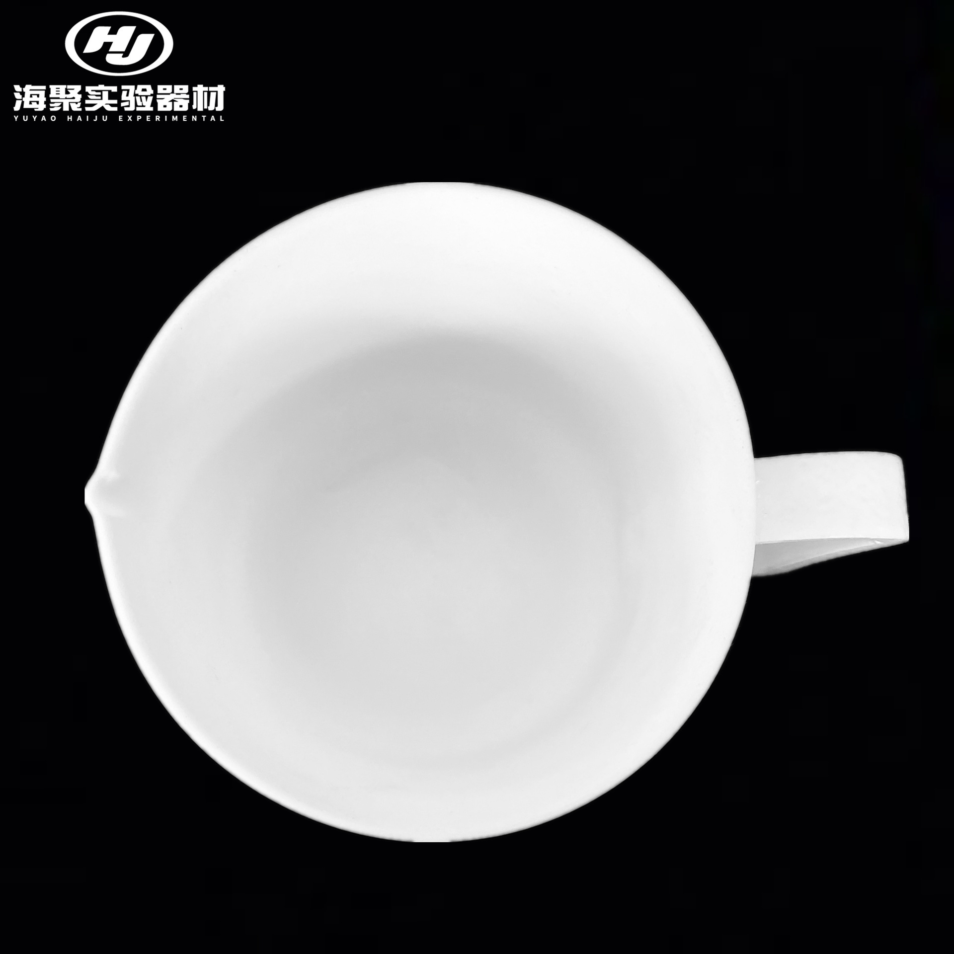 鐵氟龍帶手柄燒杯 聚四氟乙烯PTFE量杯 500ml高溫四氟燒杯