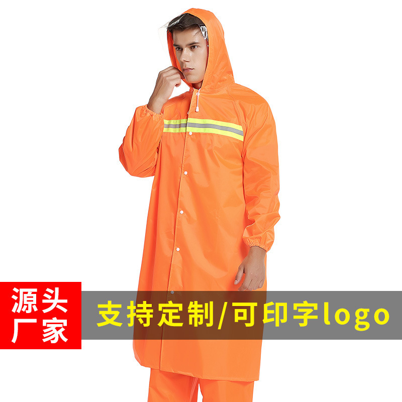 Đàn ông và phụ nữ tùy chỉnh việc bảo vệ mưa cho việc tái phản xạ dây kéo khí do những người làm vườn có mưa