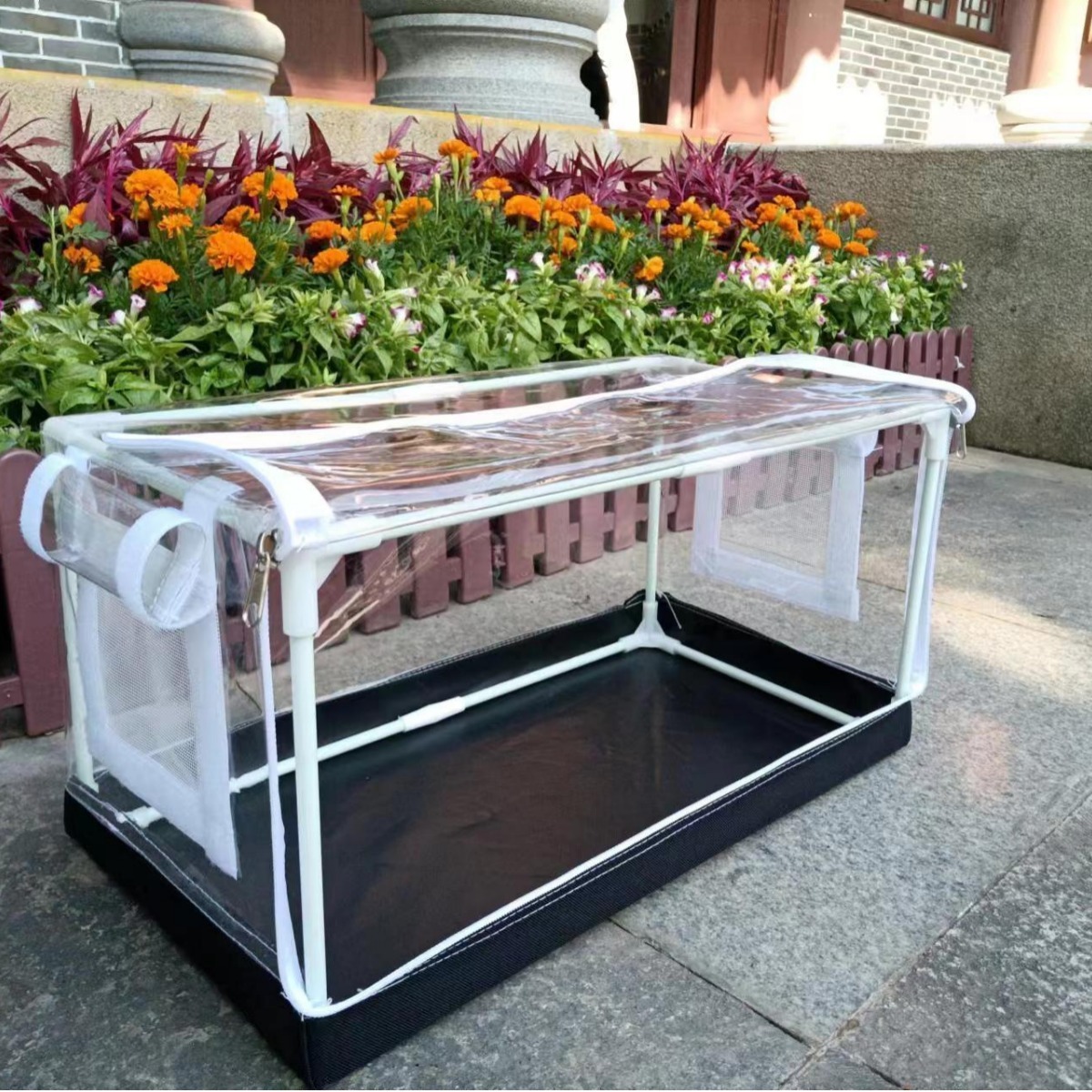 Hoa chống lạnh, nấm thịt, nhà kính thú nuôi, vân vân.