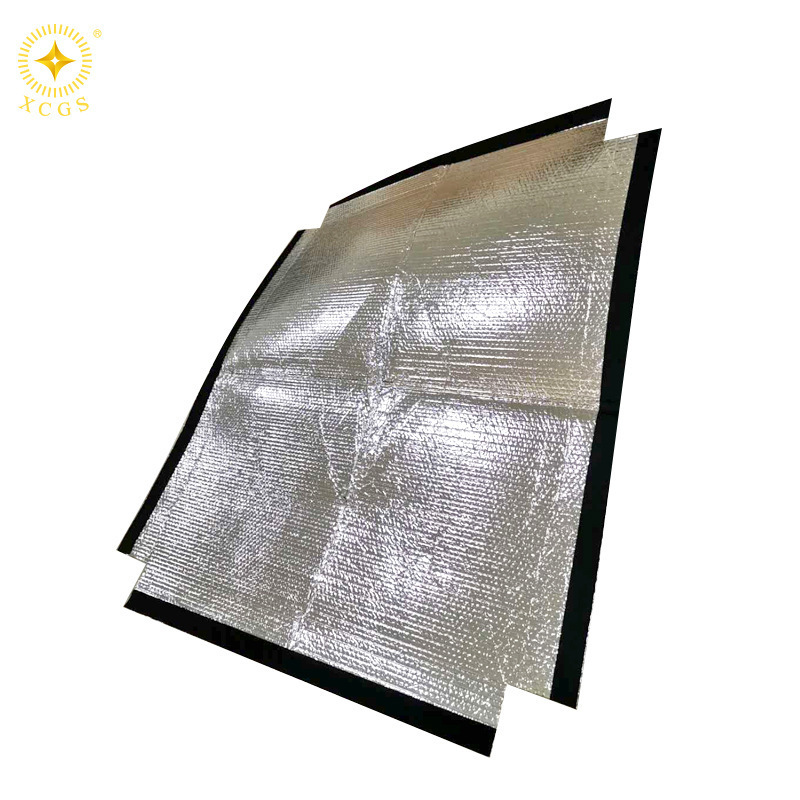 Customize thermal insulation tray shield, bubble-proof sun-proof insulation sheet, sea-borne insulation container.