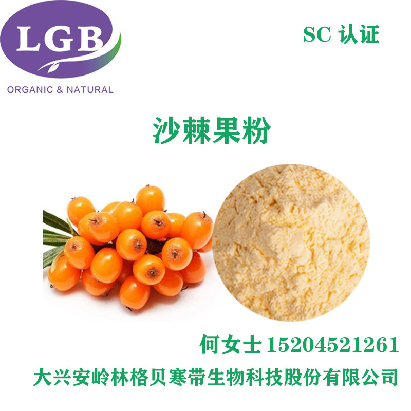 沙棘果粉   沙棘提取物   沙棘果汁粉  SC/ISO源头工厂  量大从优