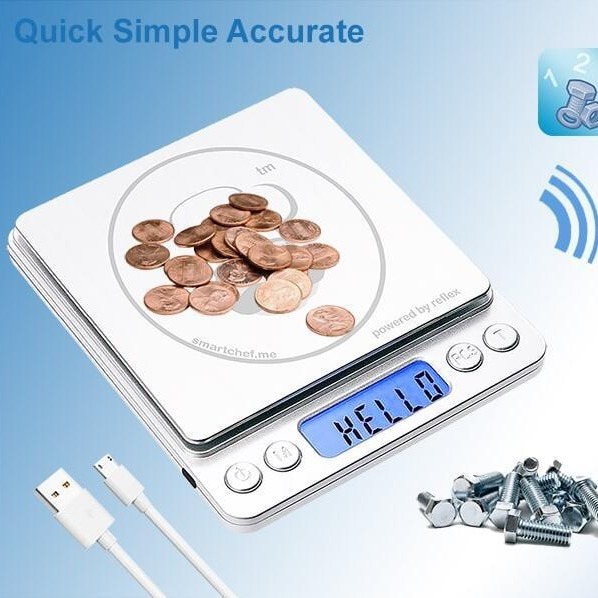 Cân nhà bếp thực phẩm gram, cân dinh dưỡng
