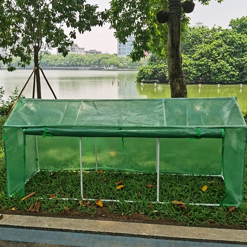 Những nhà kính bền vững với cửa sổ chống côn trùng chống côn trùng, thép thép đứng trong nhà và ngoài nhà kính cuộn dây kéo lên