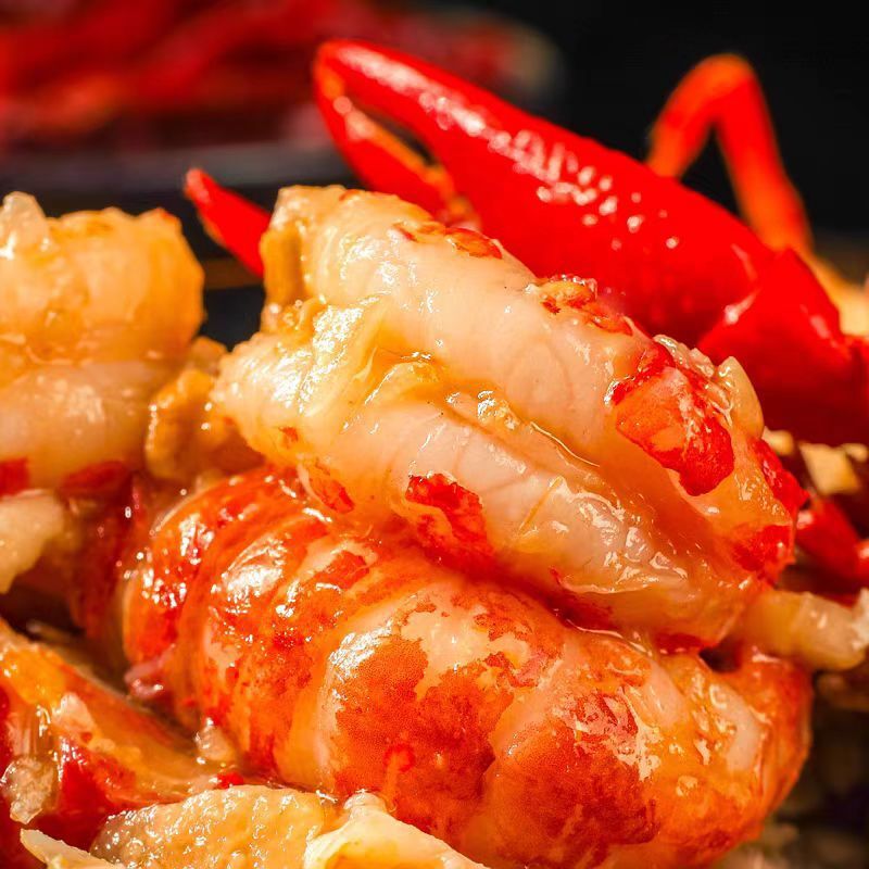 Rotten spicy / 13 spicy / garlic crayfish roasted alive and ready to be cooked 345