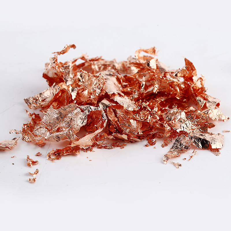 廠家批發碎金箔超薄碎彩金箔 現貨DIY美甲繪畫裝飾各色碎片金箔紙