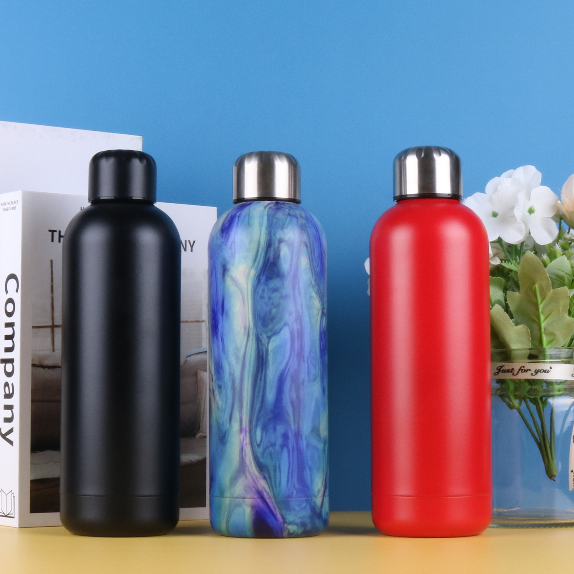 Chiếc bình ở Amazon không rỉ thép, ý tưởng đóng gói một cái cốc thể thao lớn 304 vôn.