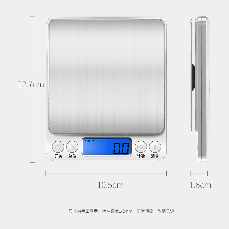 Cân nhà bếp thực phẩm gram, cân dinh dưỡng