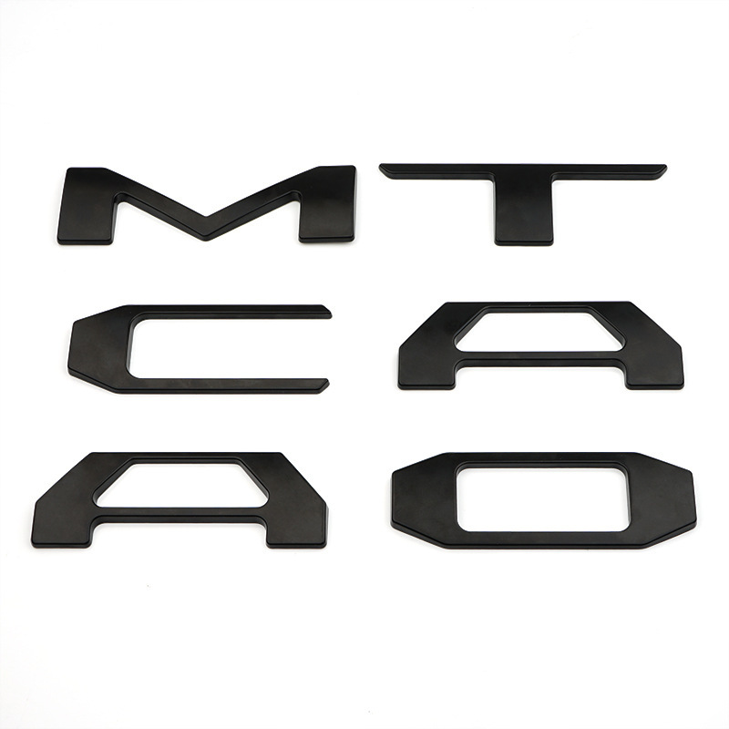 Modified car metal signposts.