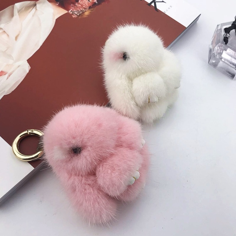 Ins mink hairy rabbits with velvet keys and tweezer wraps.