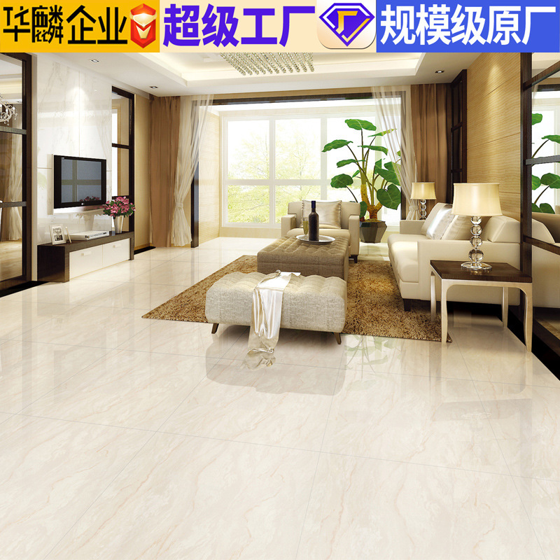 Project polished tile 800* 800 brati 600* 600 floor tiles pure white ivory