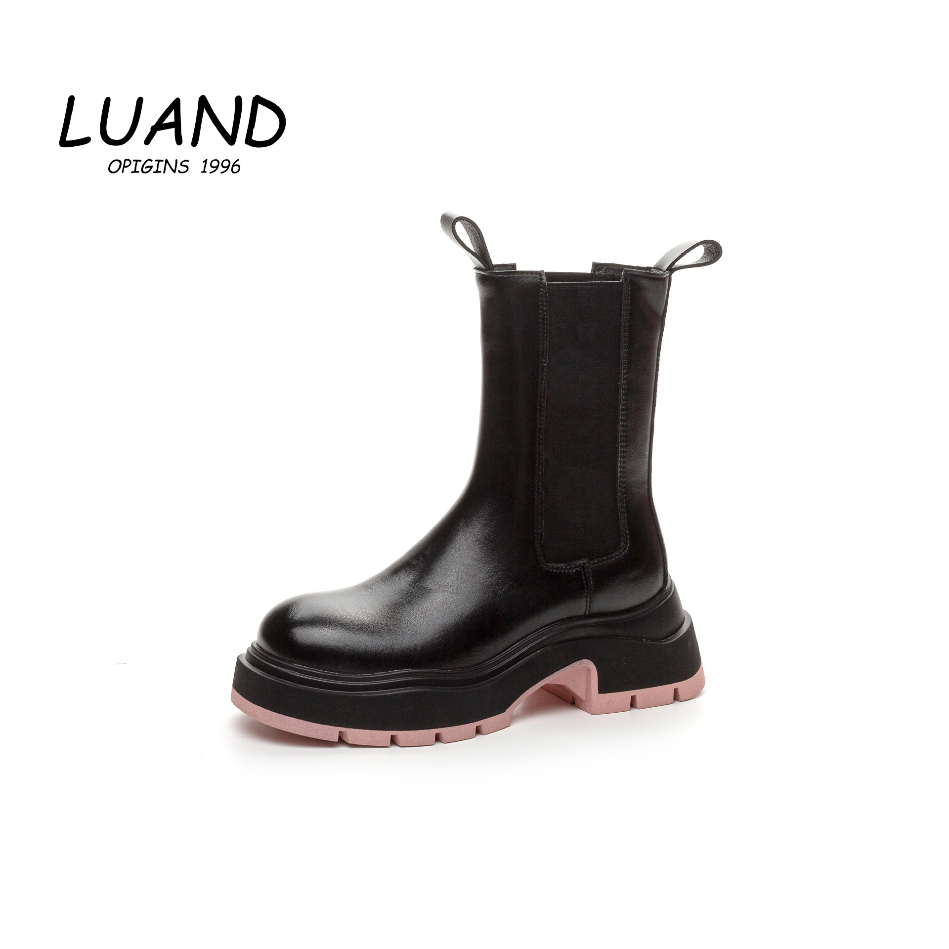 Cross-border supply of real skin BV boots to increase the height of 2024 new boots for the fall.