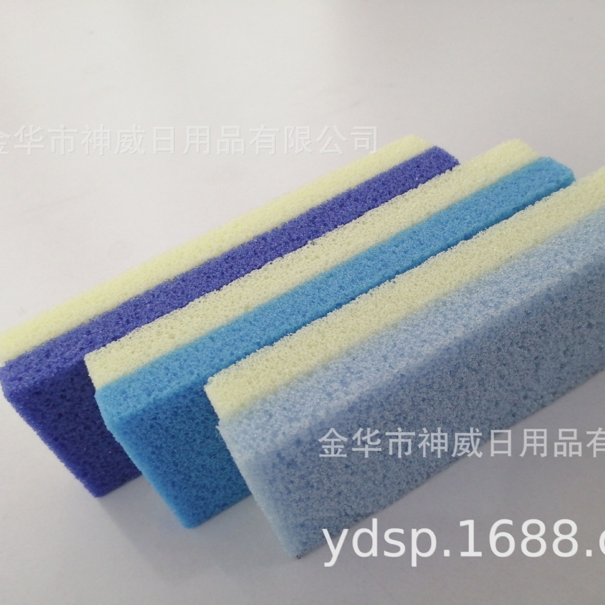 优质双色pu磨脚石  发泡pu浮石 美容石 拉痕平面