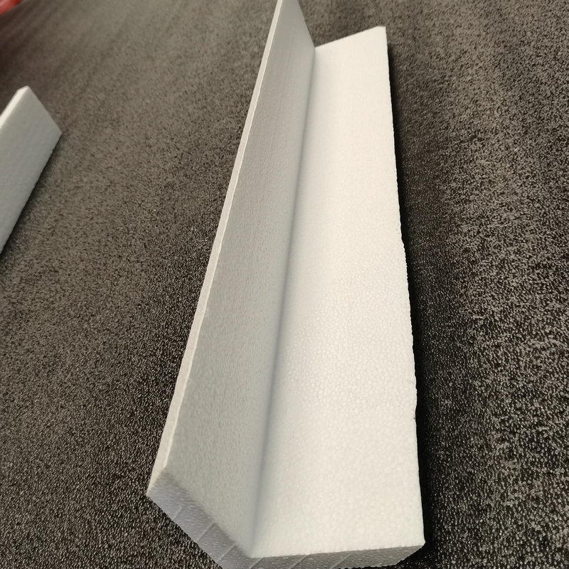 White eps-side protected corner reduction L-right-angled side-packed foam protected corner-shaped packaging