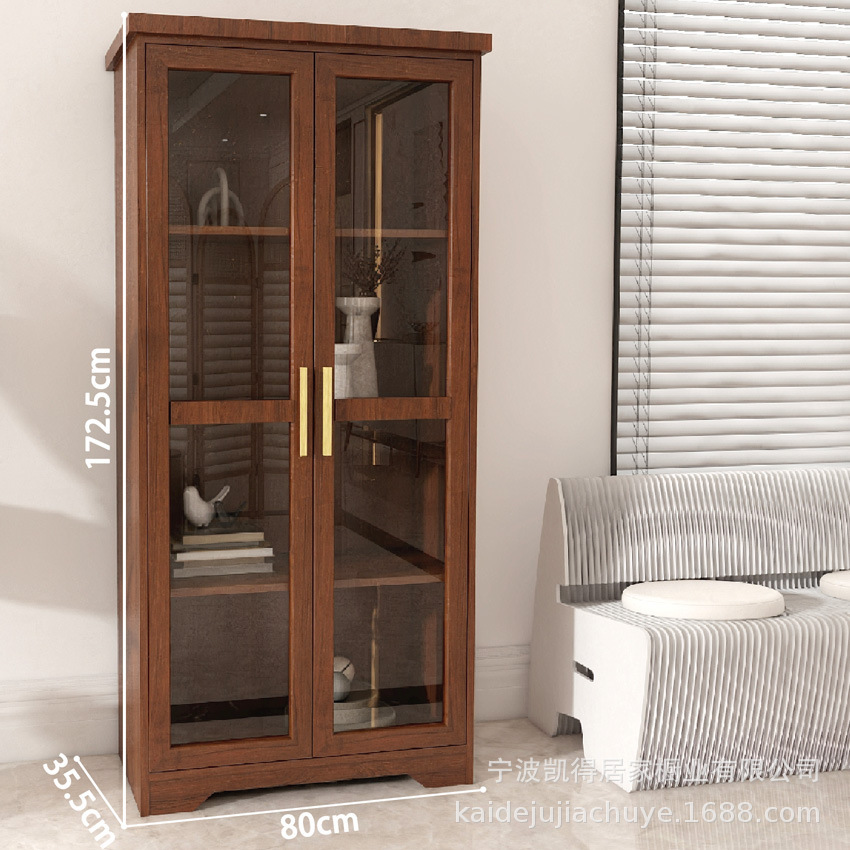 Exporting new Chinese bookcases, bookcase combinations, home-based dust collection cabinets