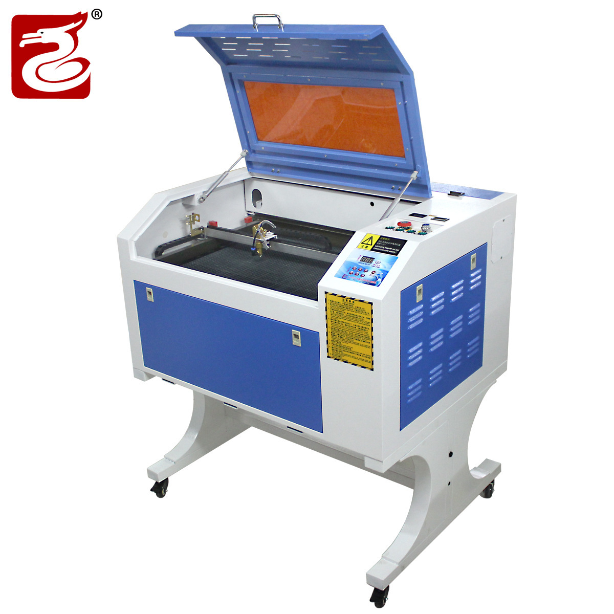 Chiếc giường khắc laser đĩa bằng laser trống rỗng của bộ cắt giấy mẫu Aklik