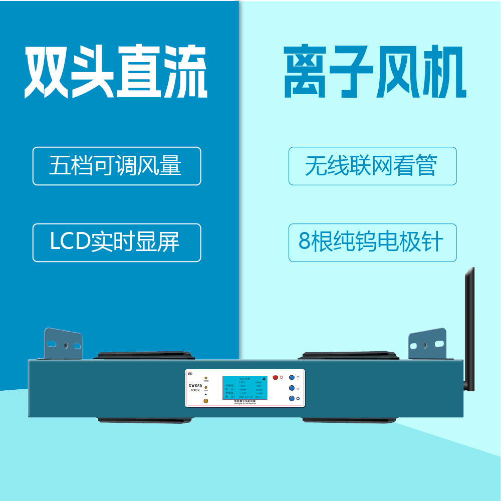 ESD is active against electrostatic ion wind.