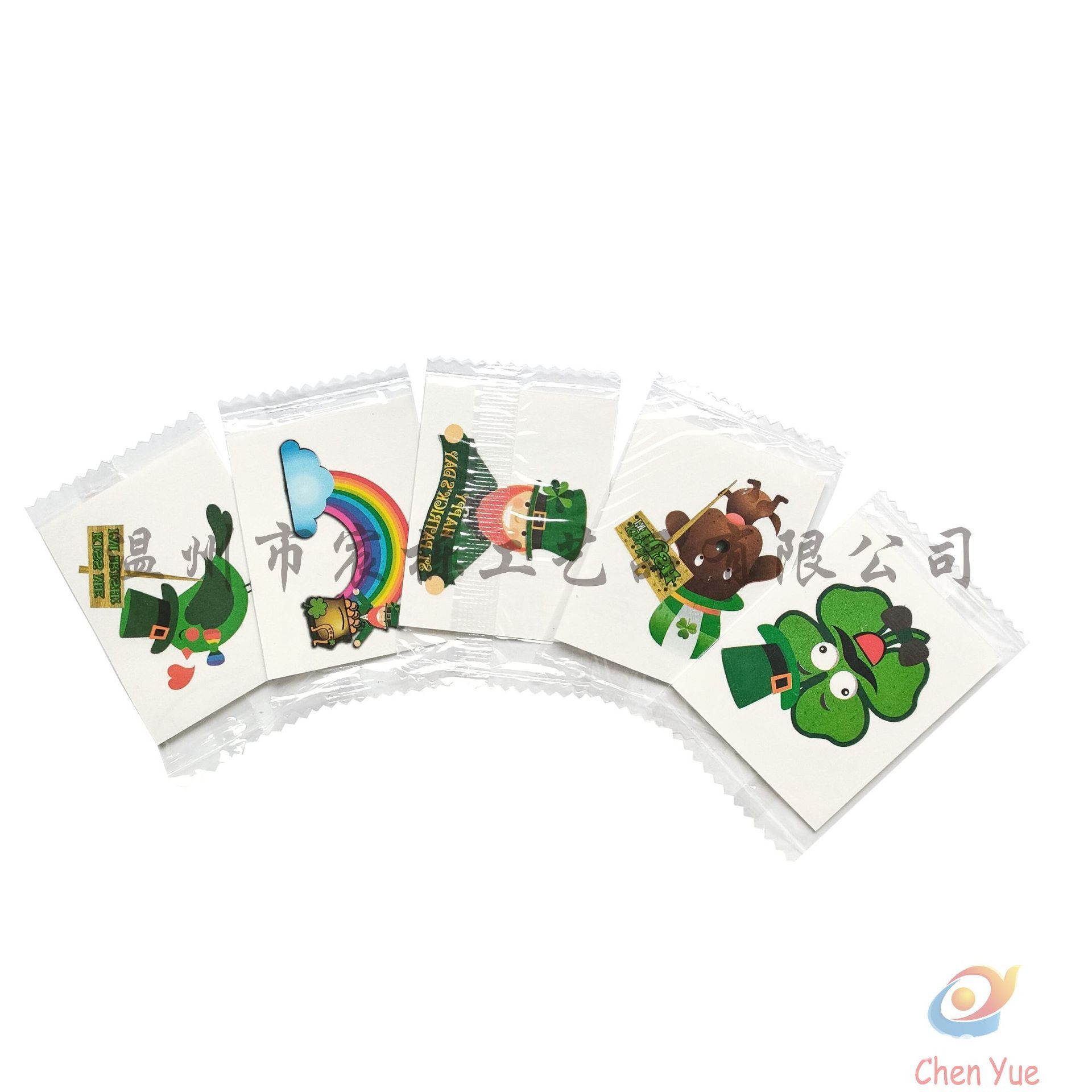 Hình xăm hoạt hình tùy chỉnh, sơn cơ thể, phác thảo 3 miếng dán, nhãn dán chống thấm nước, hình vẽ tẩy rửa.