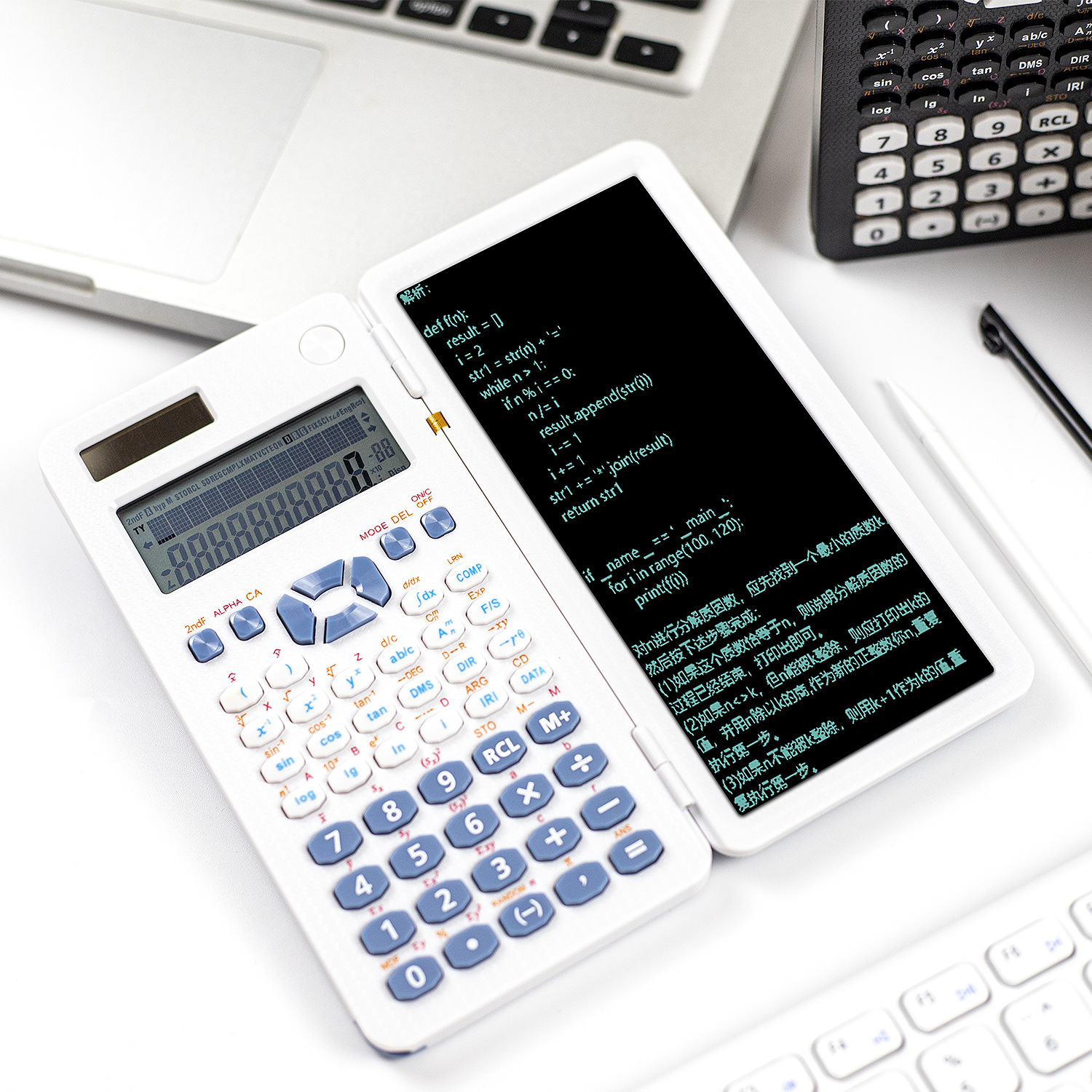 Multi-purpose computer handboard for commercial solar energy examination for university students in wide-ranging industrial science function calculators