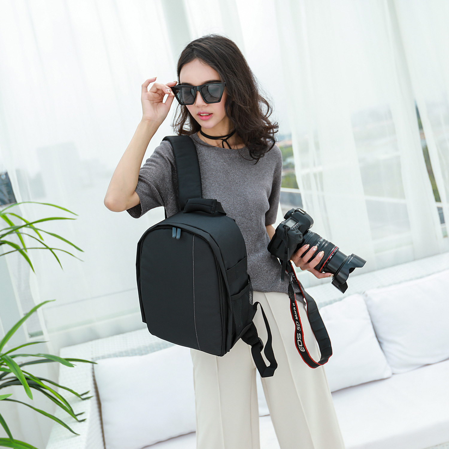 Cash wholesale new camera packs specialized in waterproofing double-shoulder-resistant outdoor photo packs