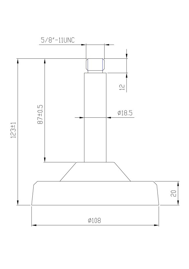 GNSS GPS Measuring RTK Driving School Carborne antenna, Suction Base