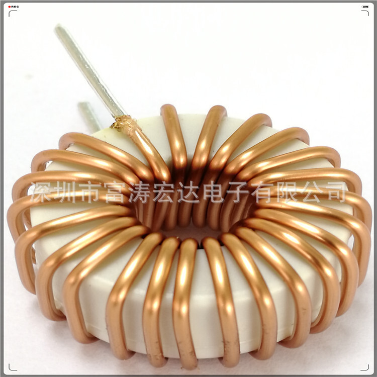 Electromagnetic T6026 T6826 Magnetic Ring plugin electrons 7A15uH vertical pressuring wire