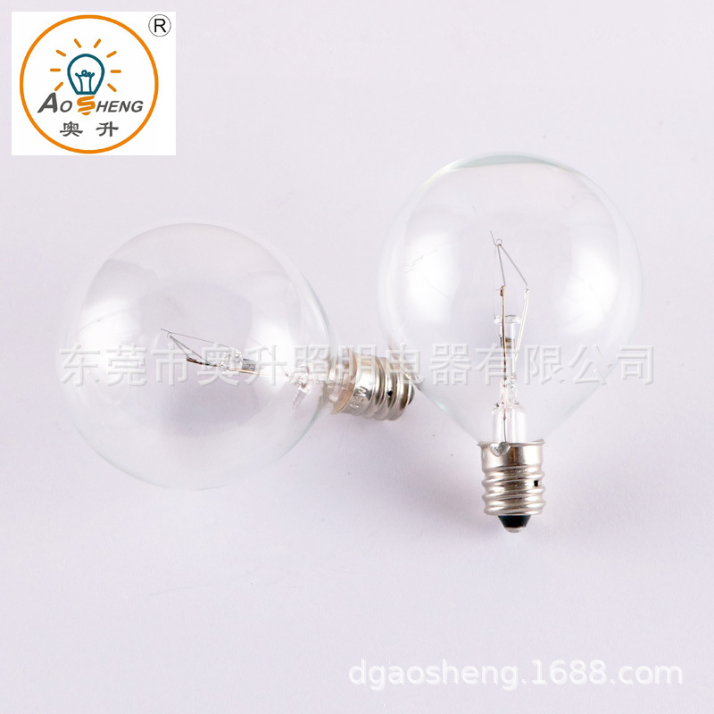 bóng đèn G40 sáng G40 bóng đèn sáng 120V25W G40 dung nham G40 thủy tinh thể đèn G40