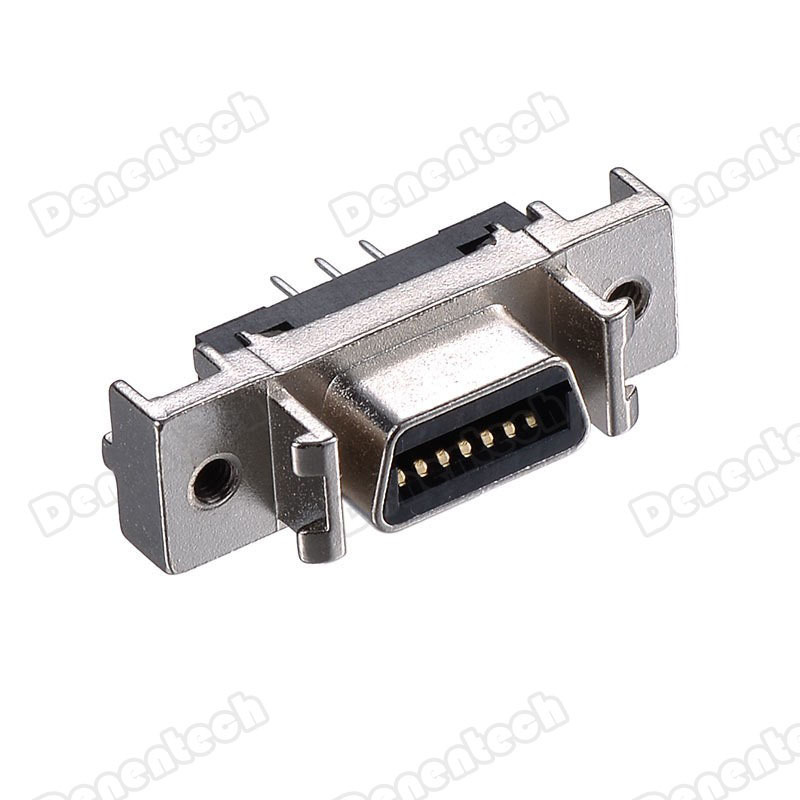 1.27mm SCSI Female CN Type Straight DIP