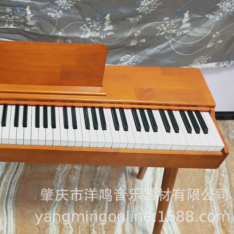 The 88-key electric piano goes to the first-grade teaching learning instrument wholesaler for direct sales.