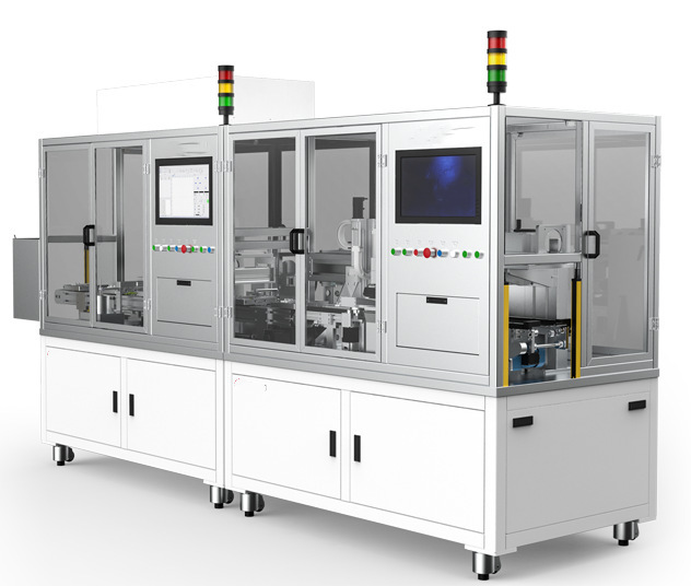 Bioreagent detection box filled with membrane machine, photoreagent bar filled with membrane sprayer.