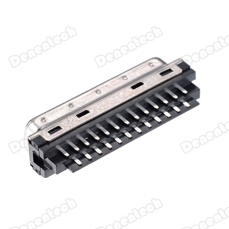 DK 1.27mm SCSI kết nối, hàn lại đường dây, dây cáp db9