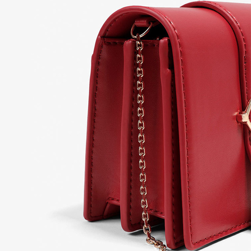 Female OEM customize 2023 new lady PU-chained one-shoulder bag