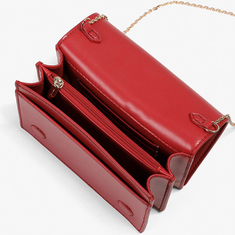 Female OEM customize 2023 new lady PU-chained one-shoulder bag