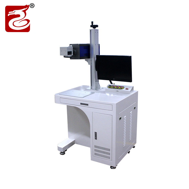 데스크탑 섬유 광학 표하기 기계 CO2 자주색 레이저 절단기 빈