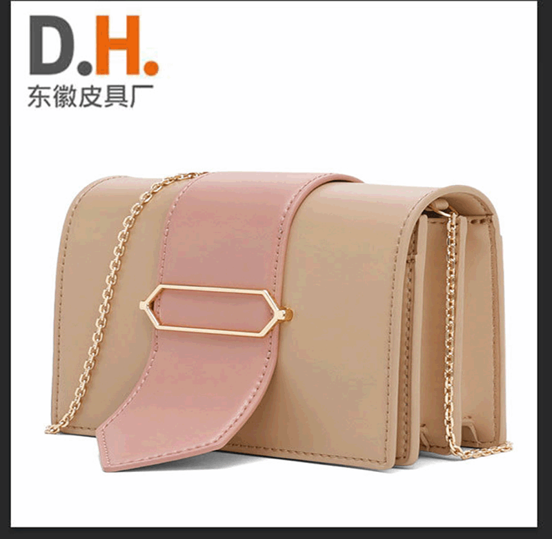 Female OEM customize 2023 new lady PU-chained one-shoulder bag