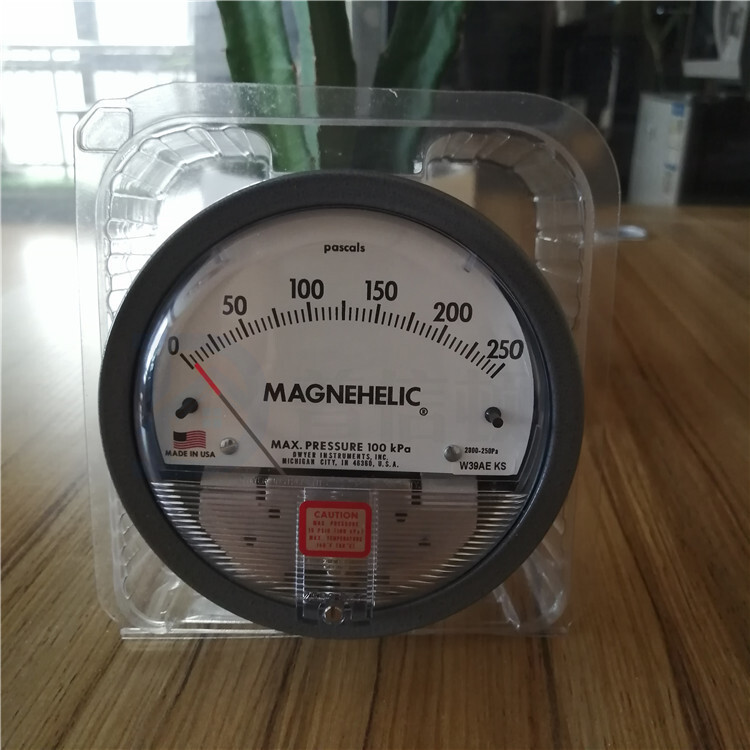 MAGNEHELIC 병원 뒤에 부정적인 공기의 압력 테이블 2000-250 PA 압력 테이블 Devereaux