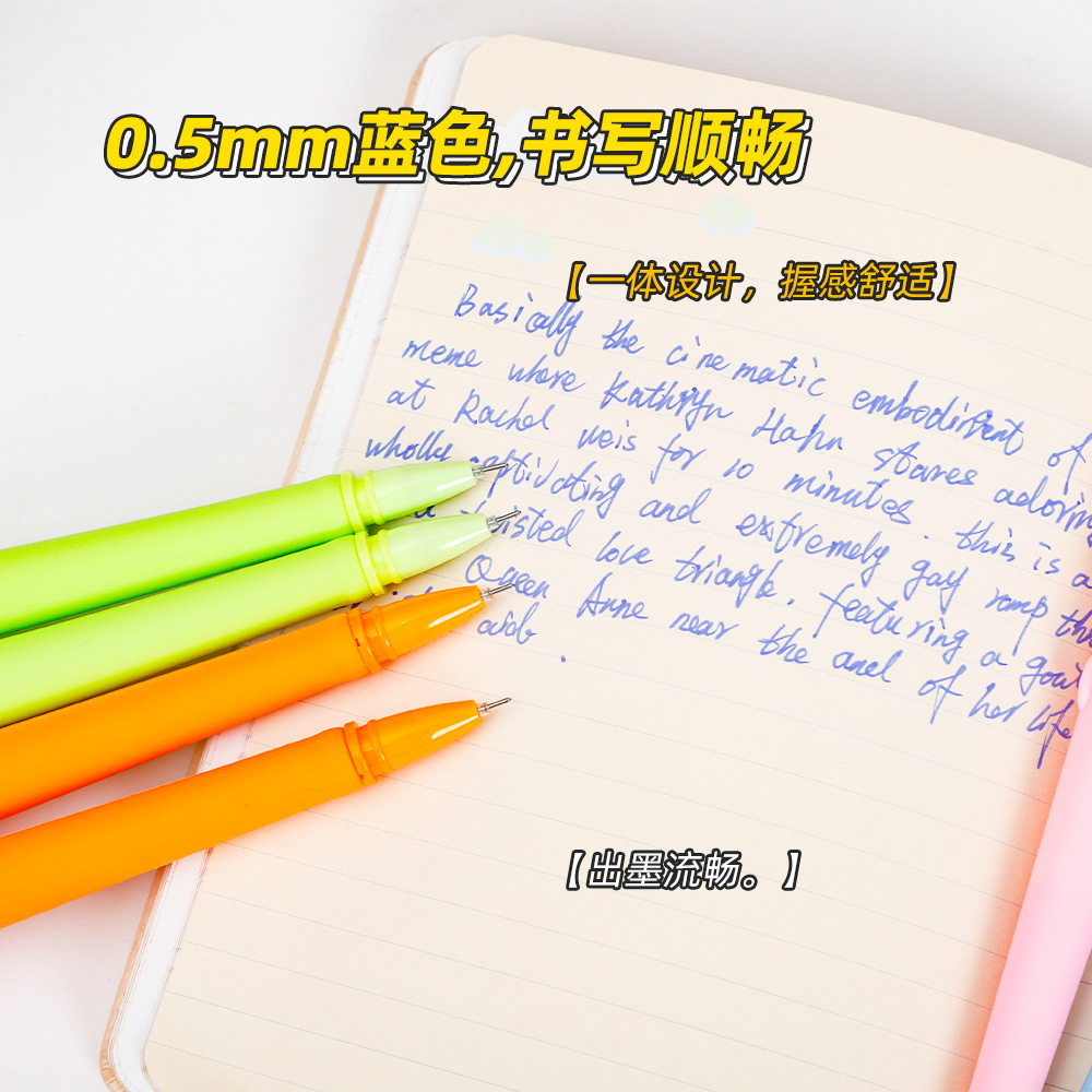 คาร์ทูนน่ารัก มีความคิดสร้างสรรค์ นักเรียนที่เป็นกลาง เรียนวิธีเขียนและเขียน