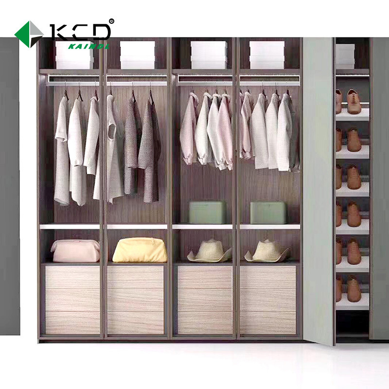 The whole room designed the wallboard closet, the modern dining-side cabinet, the wallboard hat room.