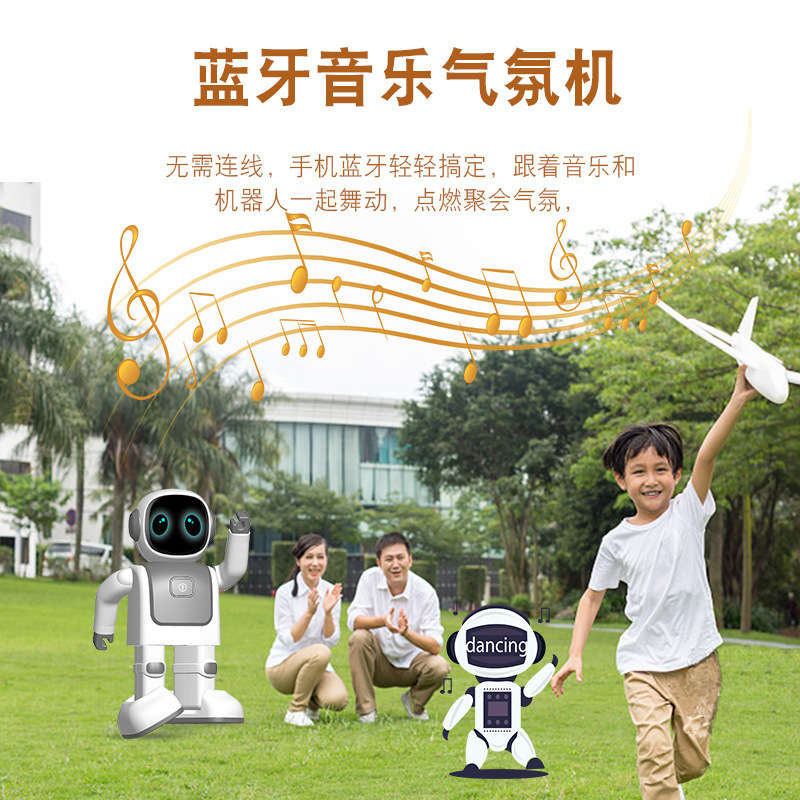 Smart programming astronaut bluetooth dance robot amp program