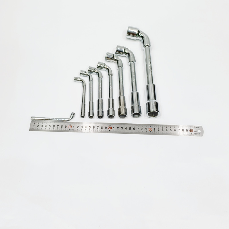 The L-type piercing drum wrench, the 7MM wrench, the 6--- 27MM wrench, and the box.