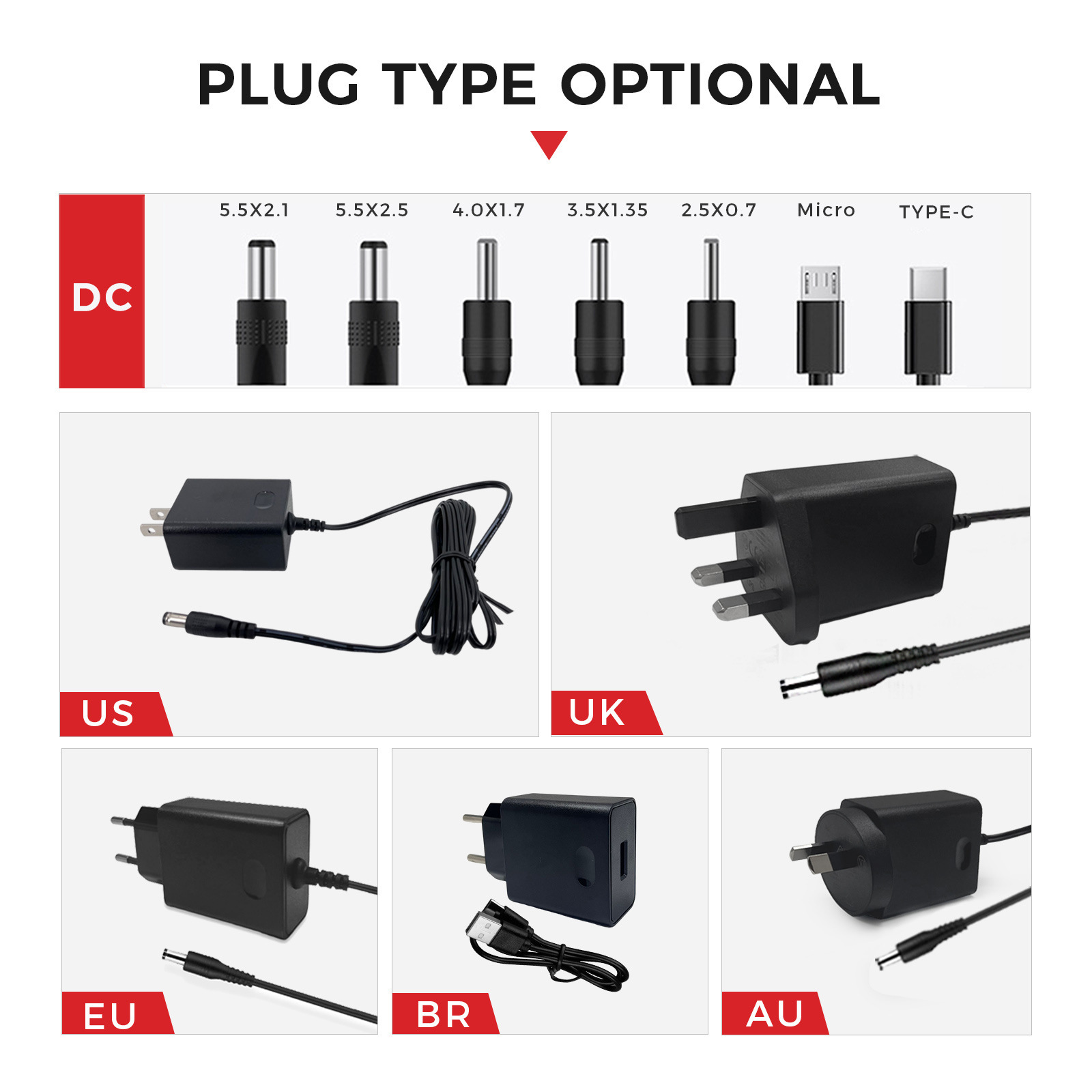 Bộ chuyển đổi ánh sáng cho mèo được chứng nhận ETL/FCC