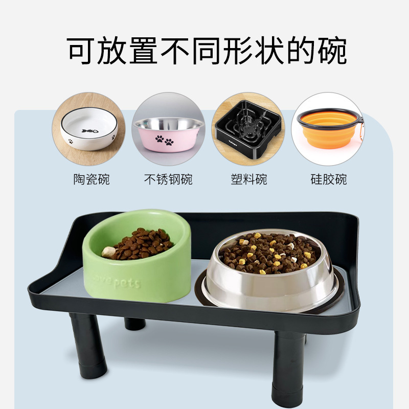 Con chó bowling trên bàn nhảy có thể điều chỉnh cách chơi bowling chân cao của mèo.