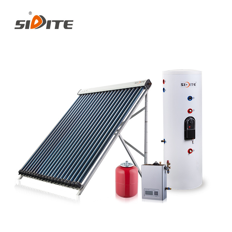 The branch solar water heater, exported to the European-American villa for CE certification, quality guaranteed.