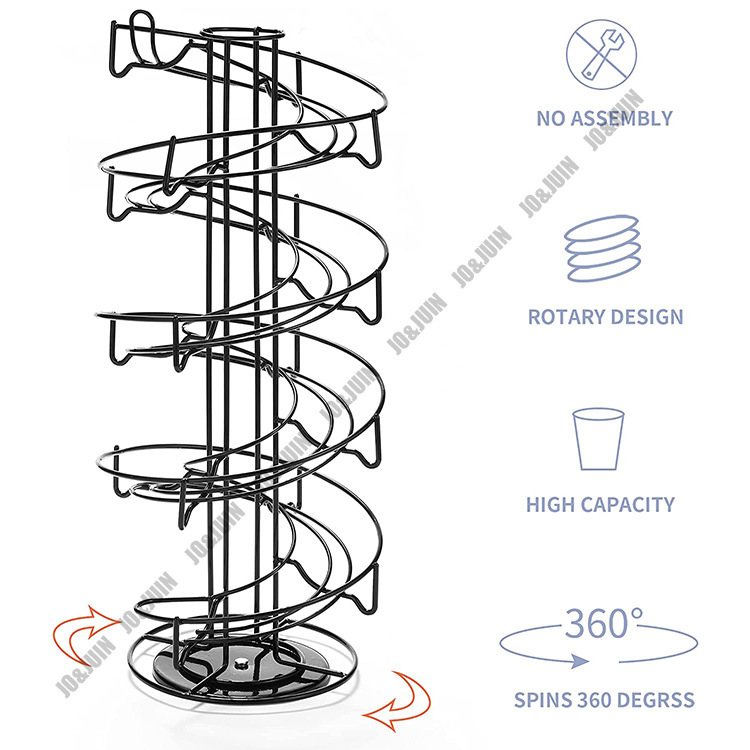 Sherry, xoay bình cà phê KCUP ở 360 độ.