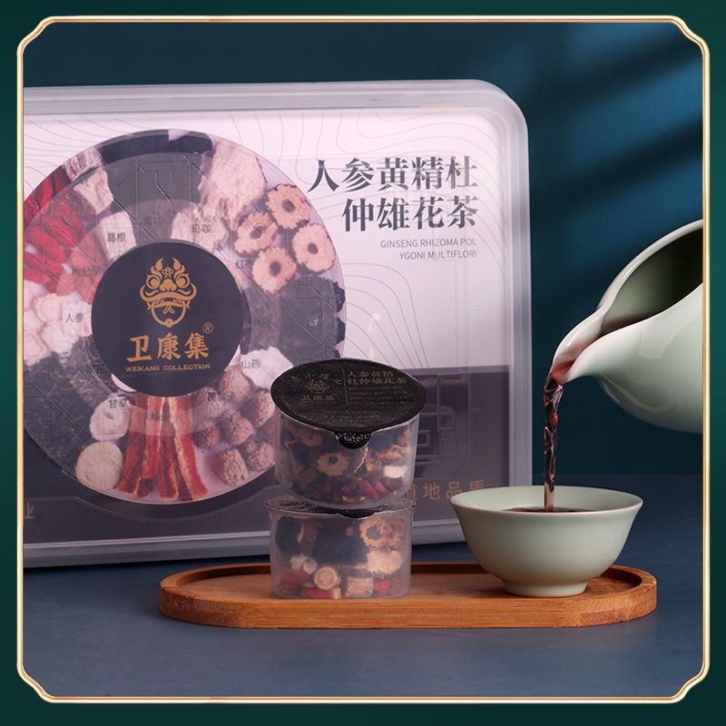 Weikang thu thập 30 thùng trà.